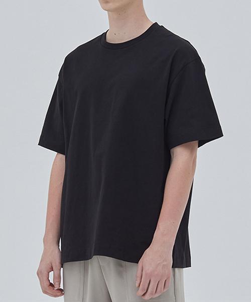 Seven Cella [Supima] Modern Regular Dart Short Sleeve Tee Black Black/100