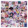 104PCS Funny Kpop Demon Hunters Anime Stickers DIY Motorcycle Bicycles Suitcases Water Bottles Kids Waterproof Sticker Toy
