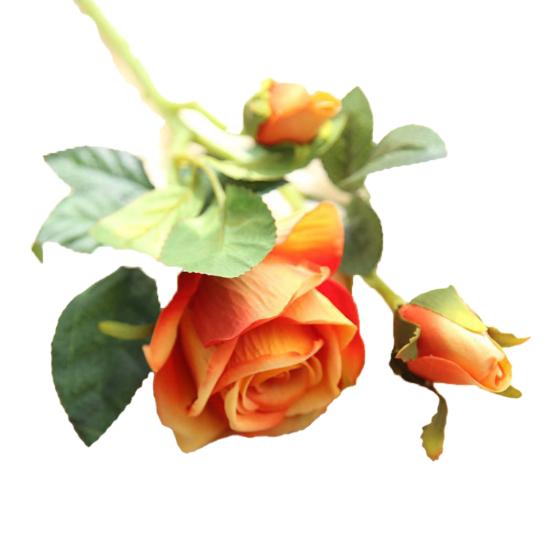 1Pc Real Touch Artificial Rose Fake Flower Wedding Bouquet Party Home Decor