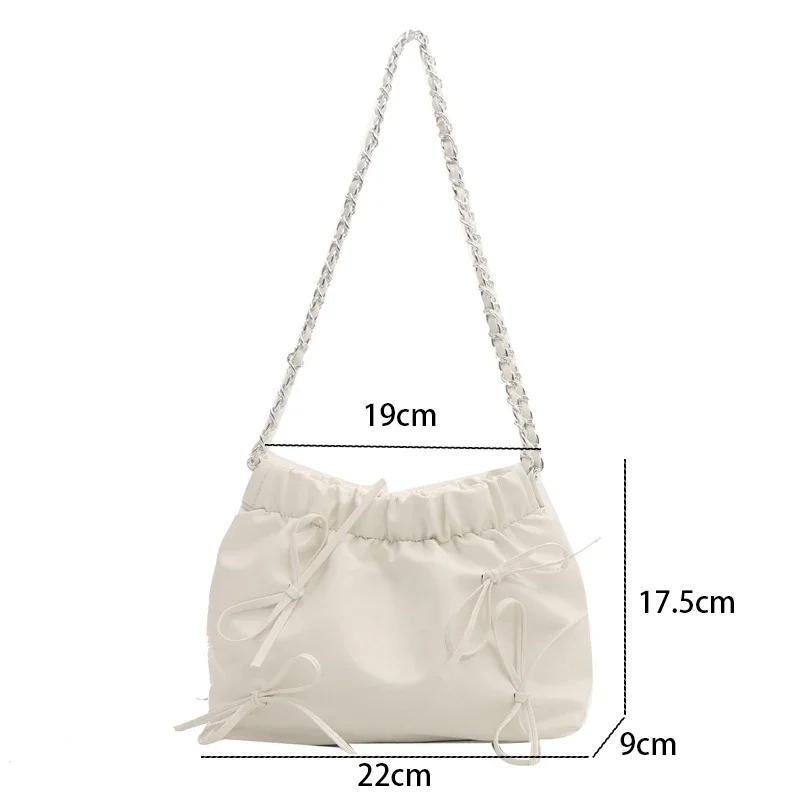 Simple Casual Fashion Shoulder Women's Bag Large Capacity  Spring New Simple Casual Classes Commuter Bucket Bag
