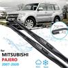 Stěrač pro Mitsubishi Pajero Shogun Montero 2007~ V80 V87 V93 V97 Stěrače čelního skla Příslušenství pro auto