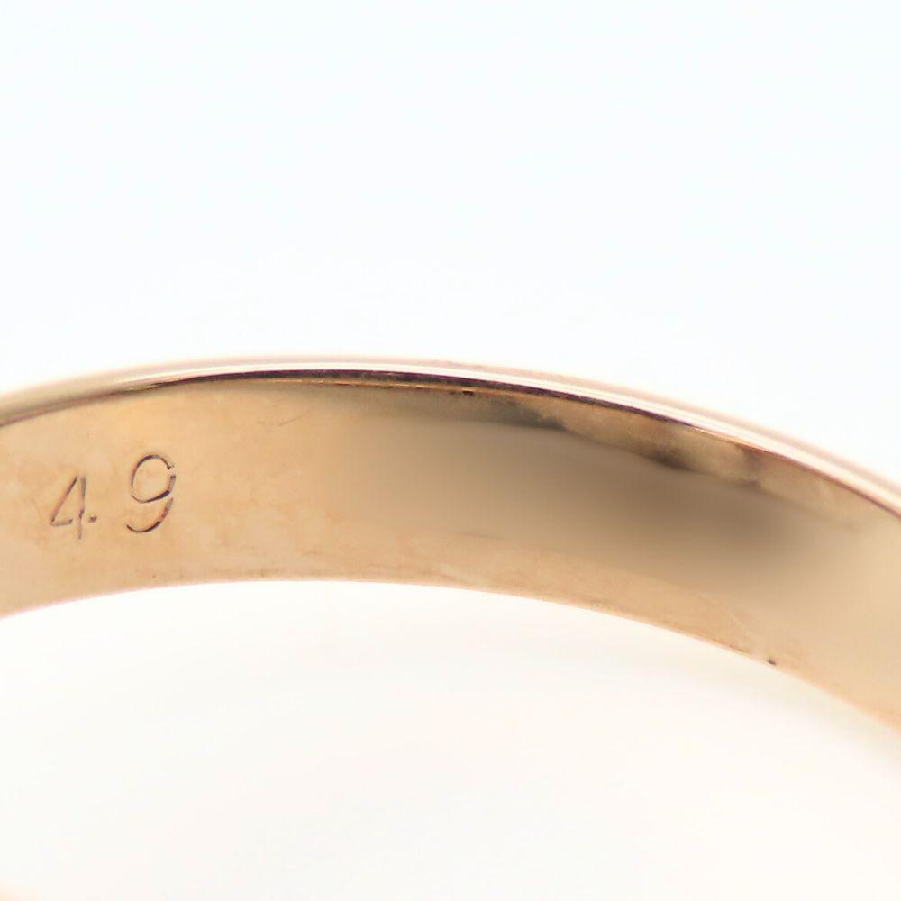 Used CARTIER Ring Trinity Classic EU#49 49 K18 yellow gold/K18 Pink Gold 7.0g Three color Triple