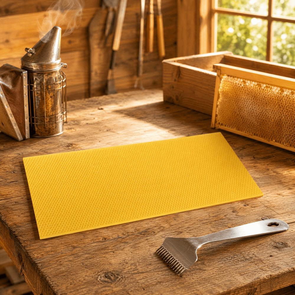 Plastic Material Comb Foundation Frame Non-Toxic Beekeeping Tool Beekeeping Frame Beekeeper Use