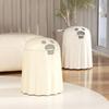 Weird Ghost Shape Wastebasket Press Type Recycle Bin with Lid Kitchen Trash Can Simple Living Room Storage Bucket Bathroom Bin