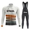 2026 Long-sleeved Cycling Suit Men's and Women's Overalls Road Bicycle Cycling Shirt Quick-drying and Breathable