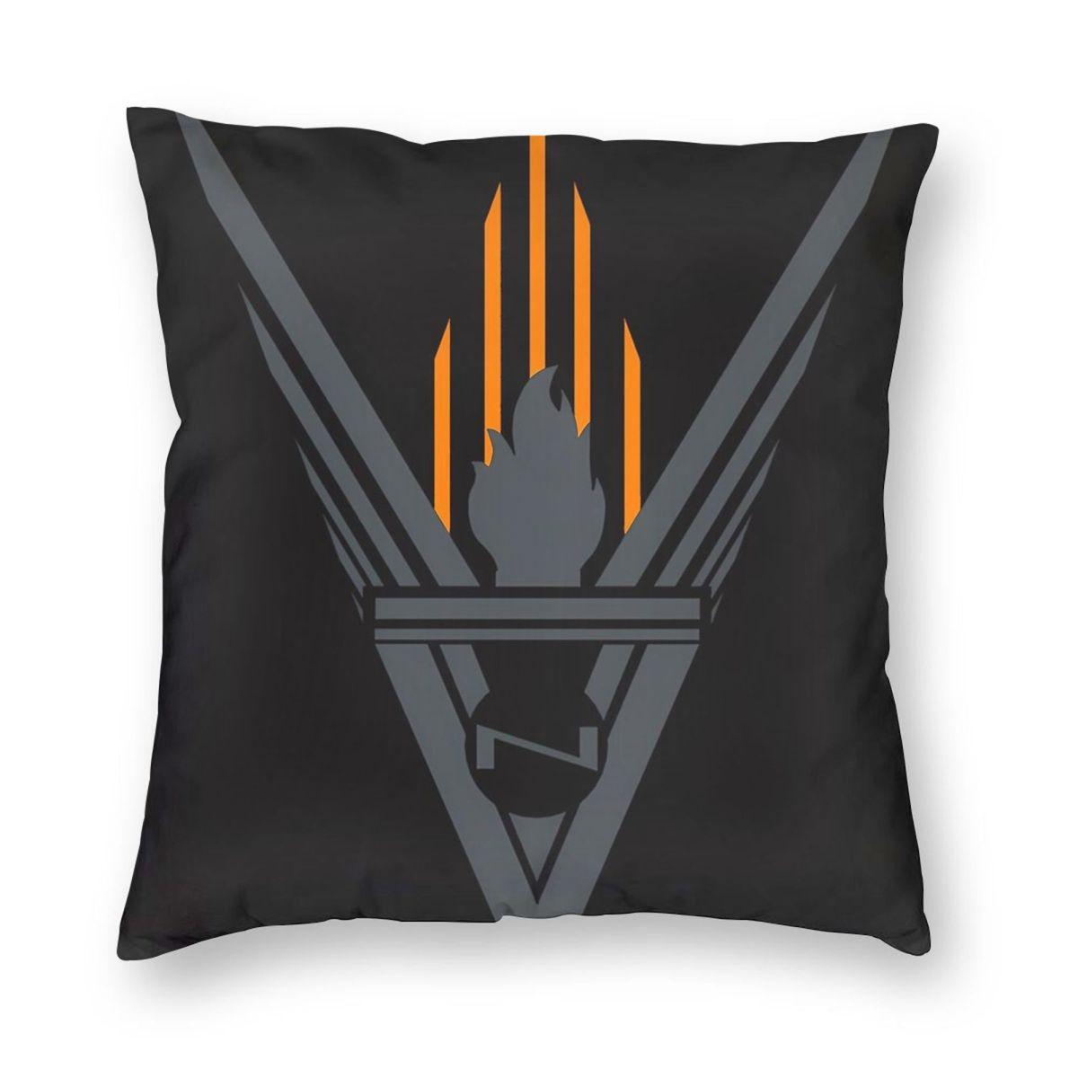 

VNV Nation Victory Not Vengeance Square Pillowcase Polyester Linen Velvet Pattern Zip Decor Home Cushion Cover 18 12x12Inch