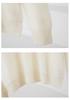 Women's Cashmere V-Neck Pullover, Loose Brushed Knit, Autumn/Winter 2025, All-Color Base Layer Sweater