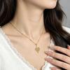 Autumn Maple Leaf Necklace: Simple, Unique Choker for Women - Versatile Clavicle Accessory