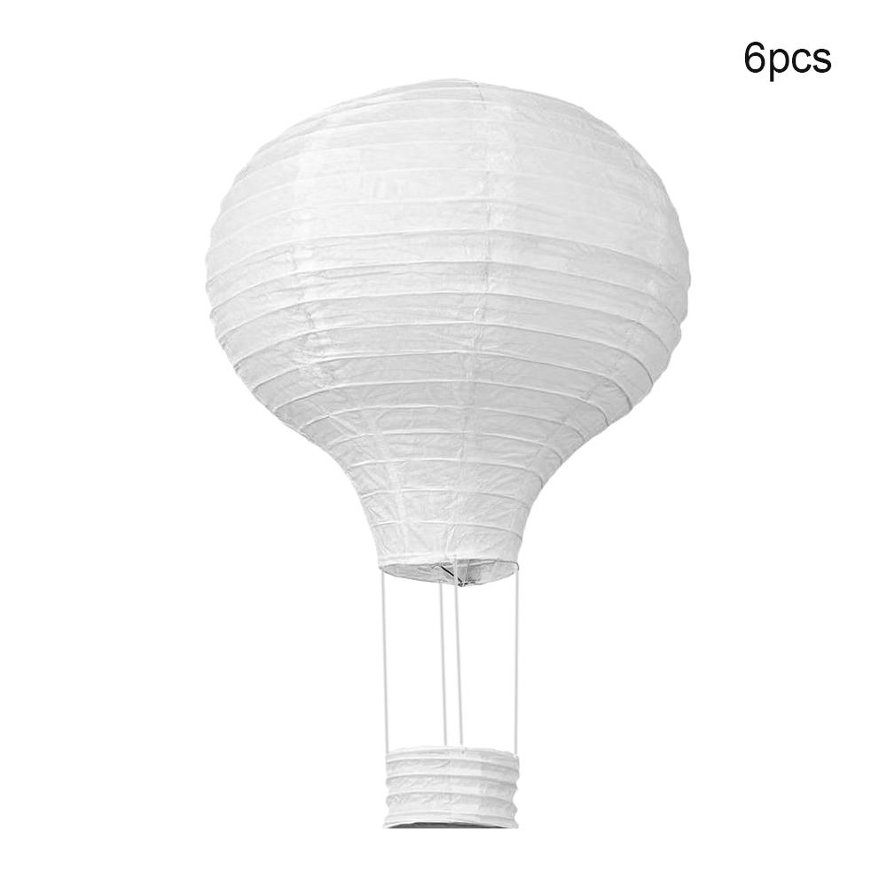 

Runtow 6 шт. 30 см Белый Фонарь из бумаги в виде воздушного шара, Свадьба, День рождения, Домашний подвесной декор Other