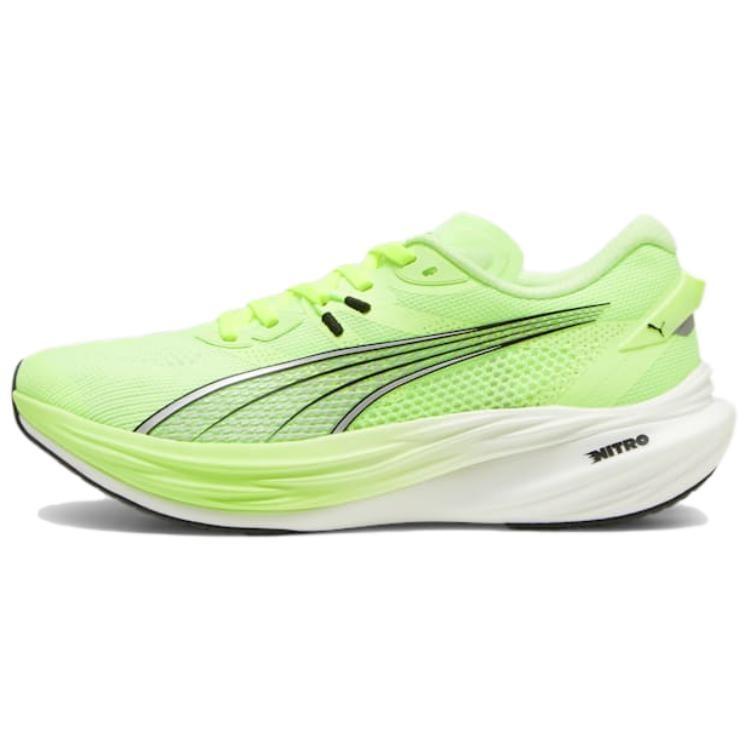 PUMA Deviate Nitro 3  Fizzy Apple Silver  Men s 309707-06 EU 40