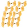900Pcs Artificial Stamen Gypsum Orange Color Double End Simulation Bouquet Make Accessories(3mm(13#) )