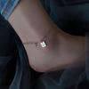 Tobillera de la suerte de diseño exclusivo para mujer 2025 – Joyería de pie moderna y exquisita Regalo para niñas