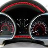 For Toyota Highlander Red Carbon Fiber Interior Speedometer Accent Cover Trim