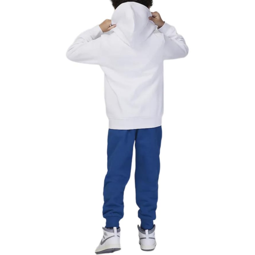 Jordan Kids Matching Sets Flight Letter Logo Hooded Fleece Lined Hoodies & Sweatshirts With Elastic Cuff Pants HF7118-491