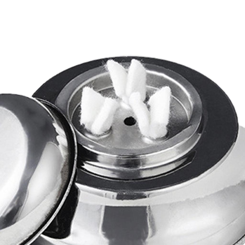 Camping Stove Burner Furnace Cotton Wicks Practical Durable Outdoor Gathering Camp for Fishing