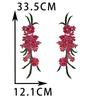 Diy Sewing Color Embroidery Corsage Decorative Patch Repair Cheongsam Dress Performance Dress Clothing Accessories