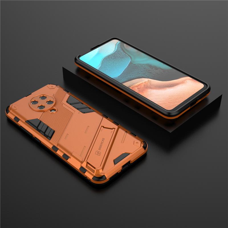 Xiaomi Redim K30 PRO Kılıfı Darbeye Dayanıklı Zırhlı Stand Tamponlu Telefon Kılıfı Xiaomi POCO F2 Pro POCOF2Pro Mi Pocophone F 2 F2Pro İçin