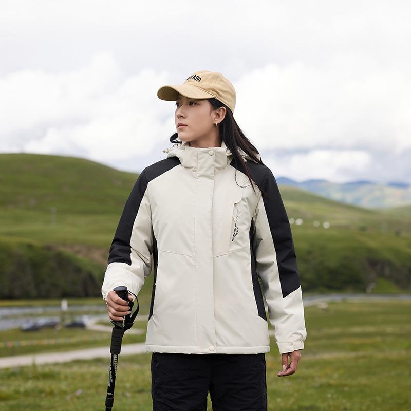 Mountain outdoor new jacket men's and women's outdoor sports windproof and waterproof hiking mountain riding