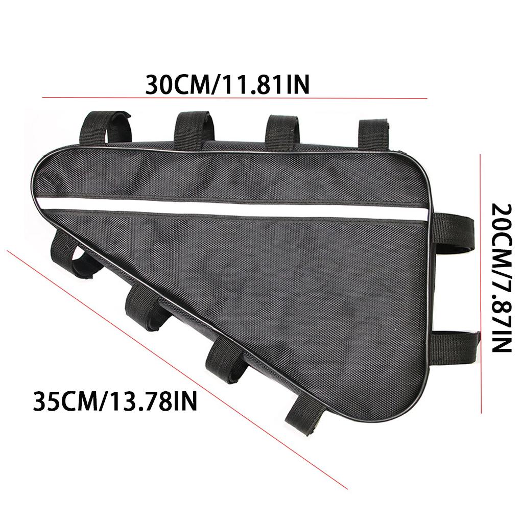 Ebike Frame Triangle Battery Bag Electric Bike Front Tube Bag Li-Ion Case Waterproof Controller Ebike Tool Bags Accessories