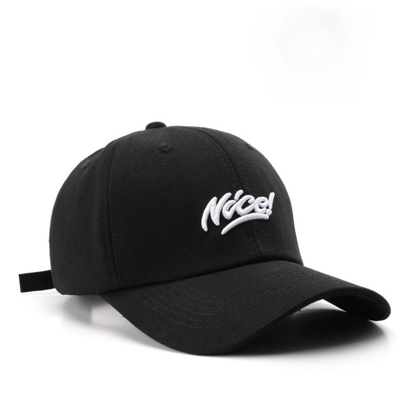 Koreanische Version der japanischen Damen-Frühjahrs- und Herbst-Baseballkappe mit personalisiertem Buchstaben-Stickerei, Outdoor-Reise-Sport-Sonnenschutz-Sonnenschirm-Kappe für Herren