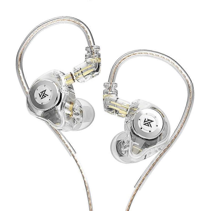 KZ EDX PRO 10mm Dual Magnetic Dynamic Driver, KZ Earbuds with Resin Case for Musician Headphones No Mic