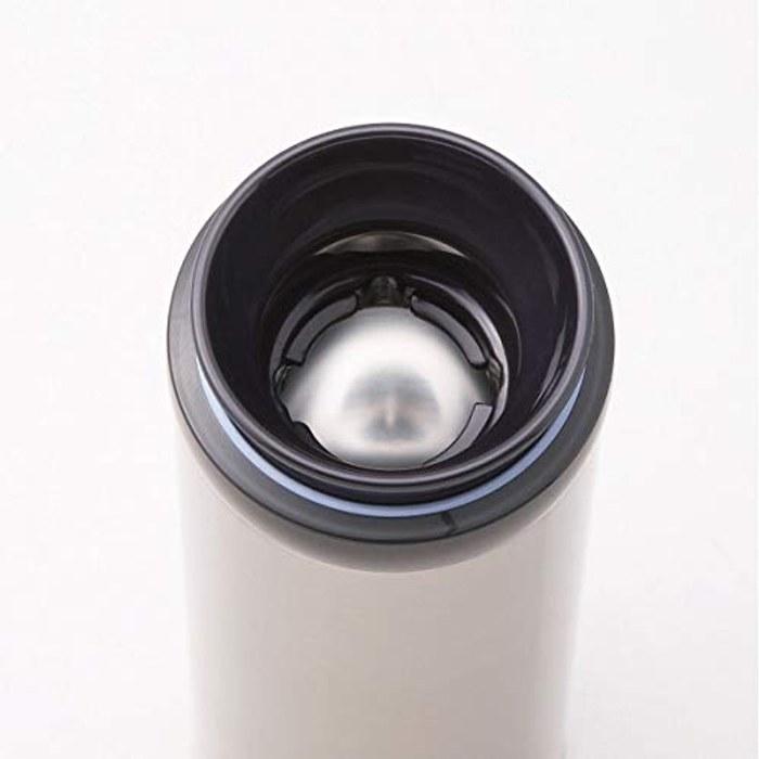 Thermos Vacuum Insulated Mug Clear Stainless Steel (approx. 6.5 x 6.5 x 19.5 cm)
