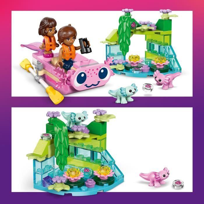 LEGO Friends 42681 El Barco de Aventuras Axolotl - Juego de Construcción 5 años - Figuras