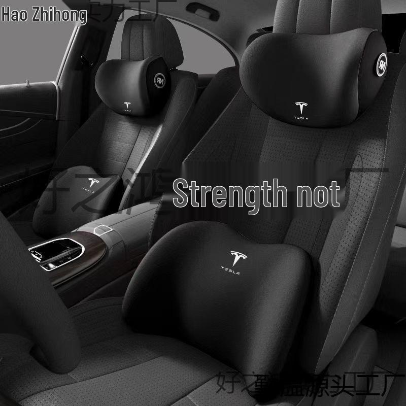 Appuie-têtes et supports lombaires en mousse à mémoire de forme pour Tesla Model 3