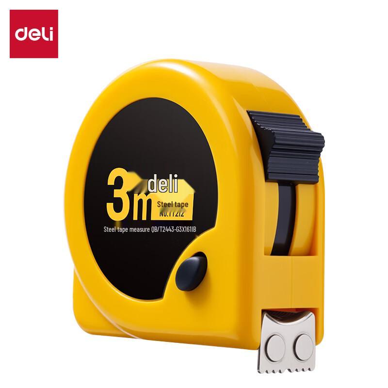 Deli Magnetic Locking Steel Tape Measure