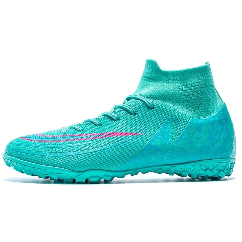 Soccer Shoes for Men Society Original Soccer Shoes Unisex Non-Skid Professional Sports Outdoor Long Spikes Football Field Boots