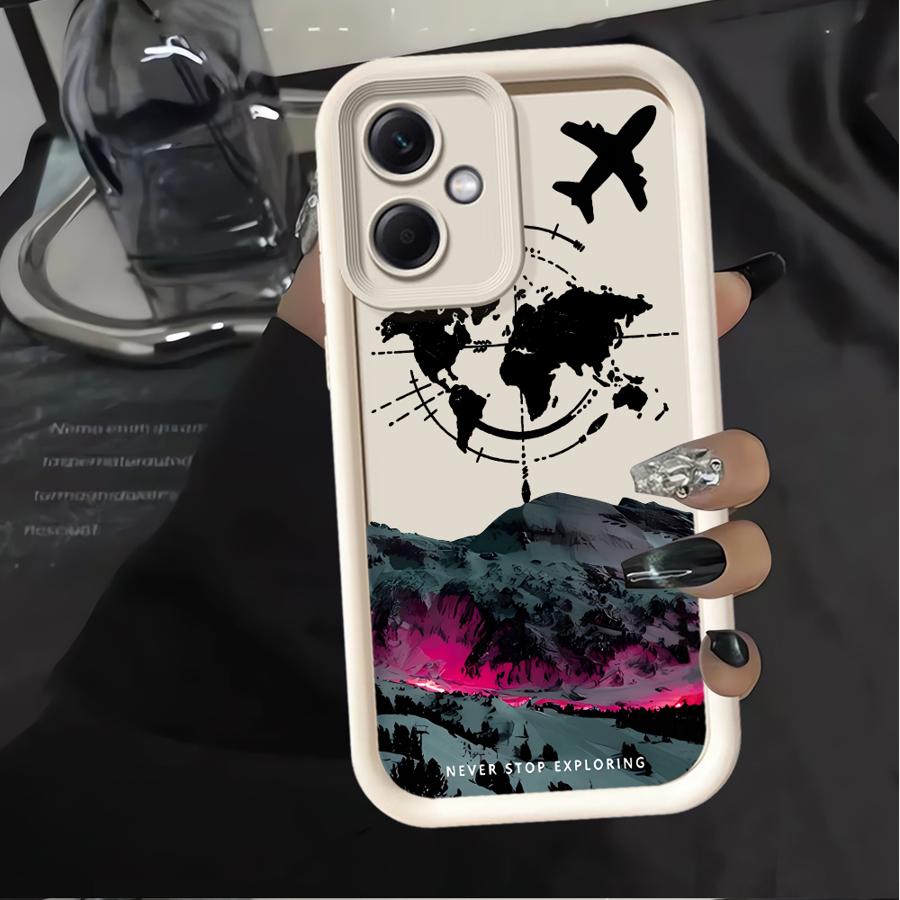 Aircraft Mountain Peak Case for Xiaomi Redmi Note 14 Pro Plus 10S 11S 9s Note 13 10 12S 11 12 Phone Cover