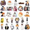 52 Unique Waterproof Haikyuu!! Anime Stickers for Suitcases, Scooters, and Cars