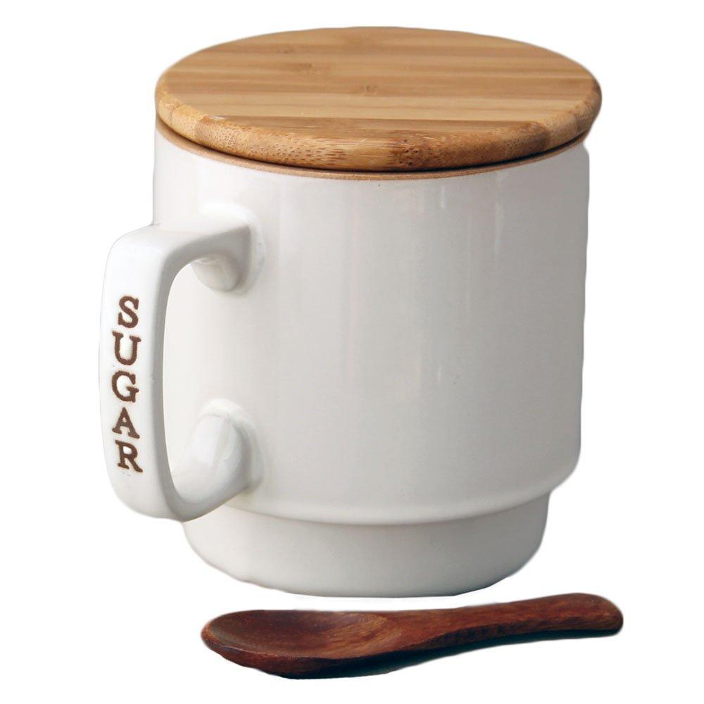 

Sugar Canister (with spoon), White, 30661