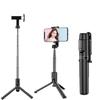 M12 Aluminum Foldable Flexible Selfie Stick with Wireless Remote Control Phone Holder & Tripod Stand