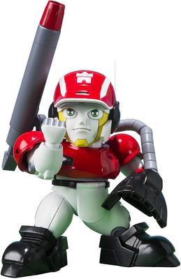 TAMASHII NATIONS Chogokin Iron Leaguer Magnum Ace 80mm ABS PVC Painted Movable Figure Gale! Approx. Die-cast & &