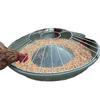 Automatic Free-Range Chicken, Duck, and Goose Feeder - Spill-Proof, Durable, and Carefully Designed