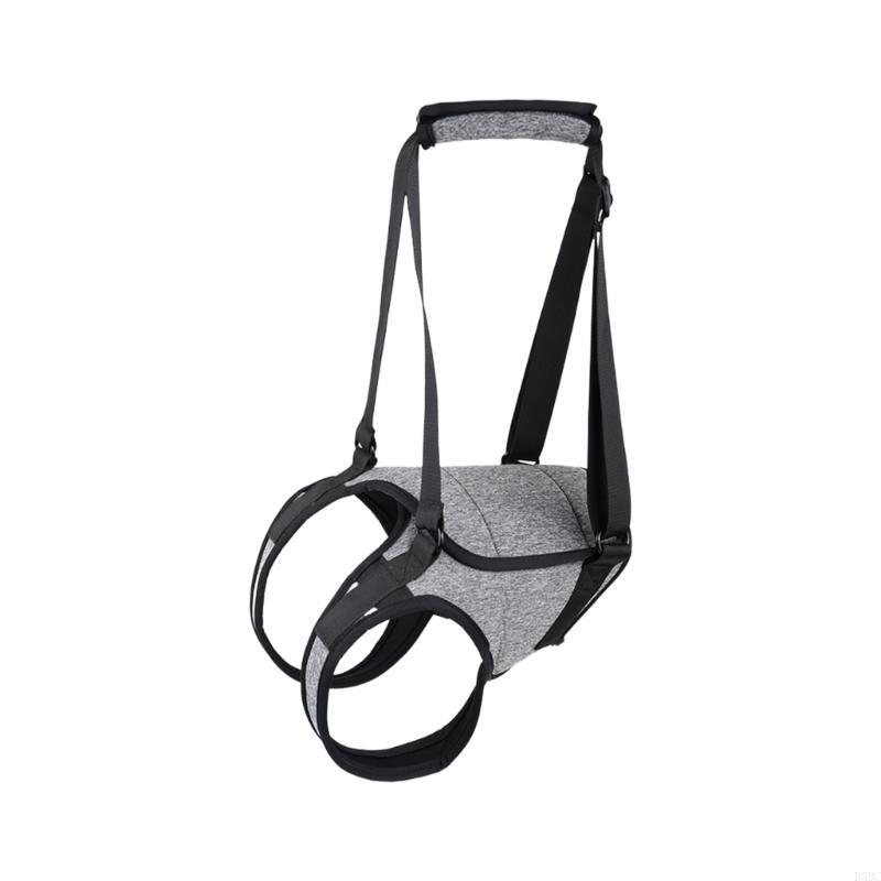 Psí pomocná postrojová vesta pro zadní nohy Psa Zvedací postroj Pohodlný nastavitelný design Ortéza zadních nohou Pro různá plemena Pohyblivost