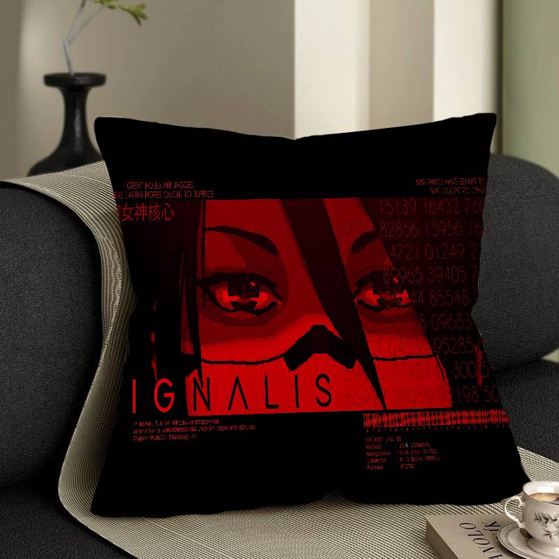 

Game S-Signalis Pillow Gift Home Office Decoration Pillow Bedroom Sofa Car Cushion CoverPillow Case 12x12Inch