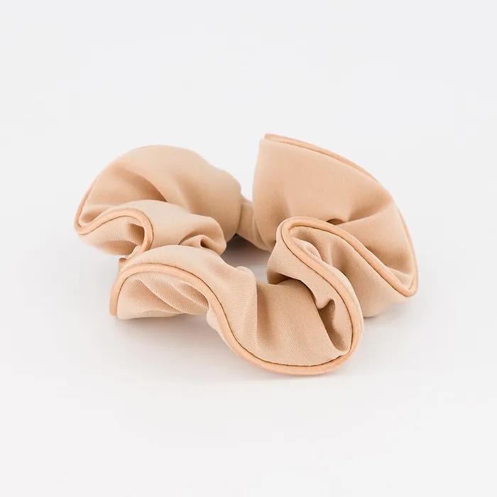 [Alexandre de Paris] Rosé Scrunchie Beige 5