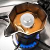 1Pcs Anti-Spray Cap Stovetop Espresso Stainless Steel Moka Pot Anti-Splash Valve Cover Coffee Maker Anti-Splash Guard