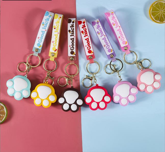 Cartoon Cute Girl Keychain Pendant Exquisite Doll Keychain Creative Bag Hanging Decoration