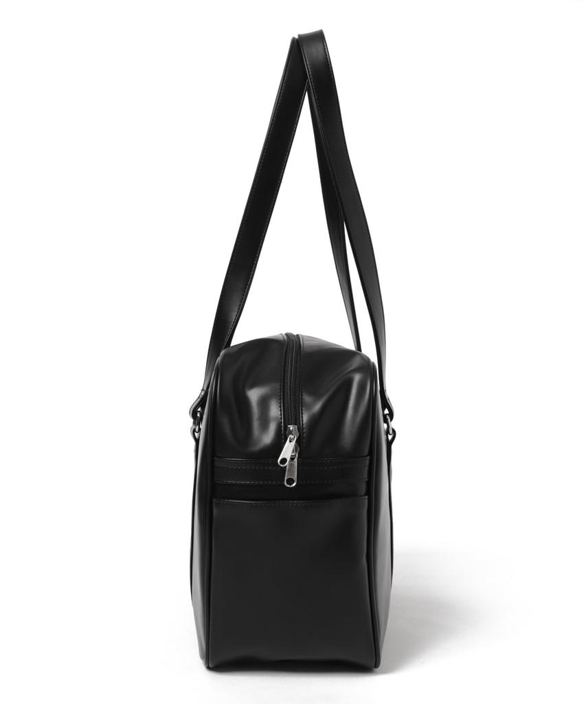 PU Schule Boston Schule High School Deko Synthetisch Schwarz [WEGO] Tasche, Tasche, Tasche, Tasche, Schultasche, Schüler, Pendeln, Schüler, JK, Tasche, Leder, Einfach,