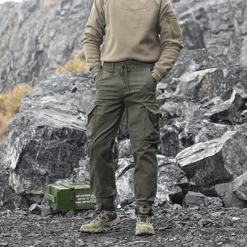 Casual Pants With Multiple Pockets, Loose And Detachable Work Pants, Men's Thin Mountain Style Tactical Sports Pants