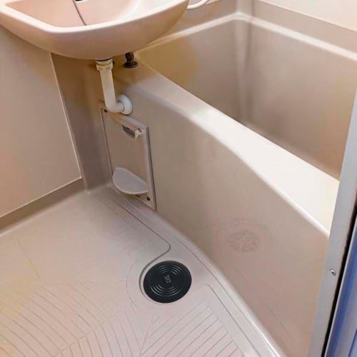 HUAZONTOM Sink Drain Lid, 15cm, for Soaking, Oxygen Soaking, Bleach, Sink Cleaning, Deodorizing, Sink, Bathroom, Kitchen, Bath, Tub, Black