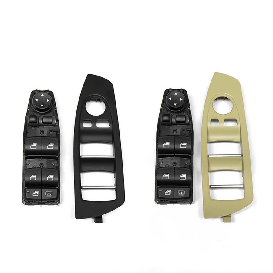 LHD Car Electric Window Glass Lifter Switch Control Button Car Interior Accessories For BMW 7 Series F02
