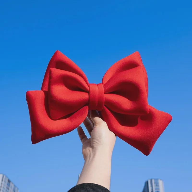 Motorcycle Helmet Bowknot Decoration - Women's Electric/Battery Vehicle Accessory