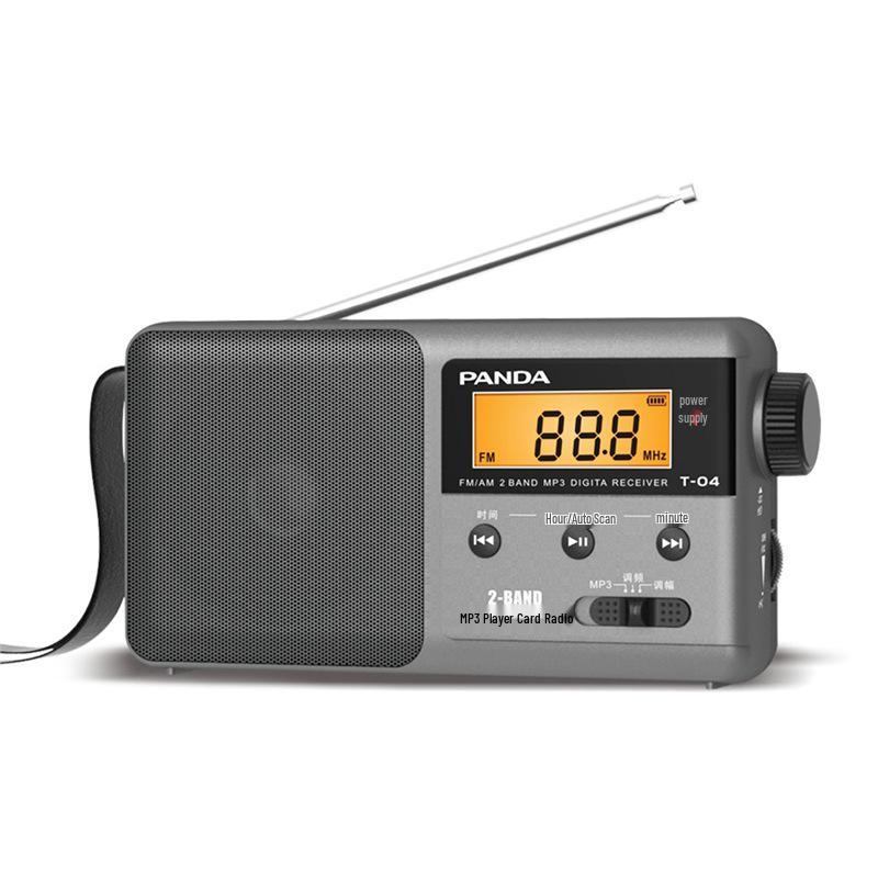 PANDA T-04 FM Radio Receiver with Charging Slot for Seniors