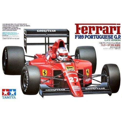 Tamiya Ferrari F189 Spätes Modell, portugiesische GP-Spezifikation 1/20