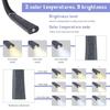 LED Neck Reading Light Book Lamp Dimmable Rechargeable Flexible Soft Lightweight Hands-Free LED Reading Lamp