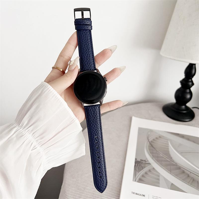 Curele de ceas din piele 20mm 22mm pentru Huawei Watch 4/3/GT3/2 Pro Amazfit GTR 4/GTS 4 47MM 42MM Samsung Galaxy Watch 3 4/5/6 Curea de ceas
